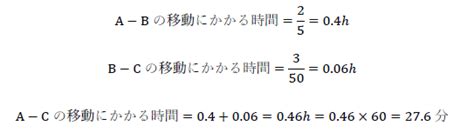 時間 公式|時間の求め方・公式1ステップ